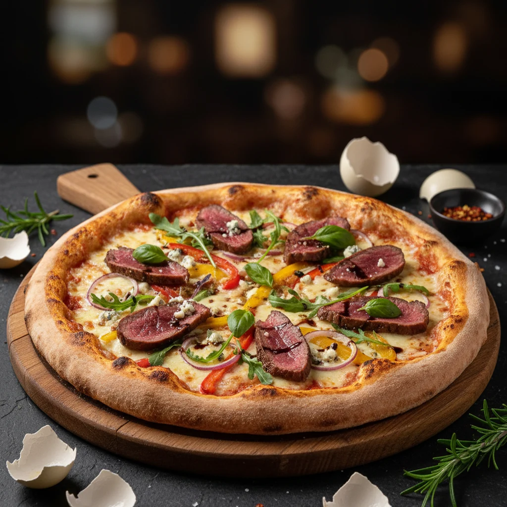 ostrich Meat Pizza – A Gourmet Twist on a Classic Favorite